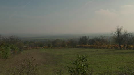 nice view of  a village from the hill