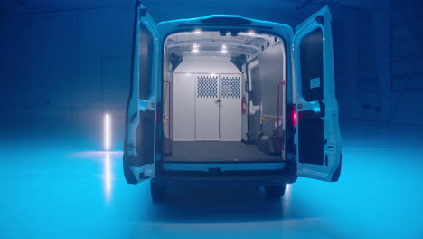 ford transit cargo van - interior and exterior