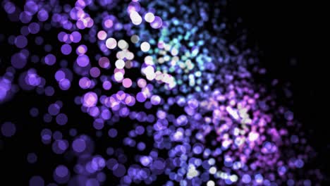 luces bokeh abstractas