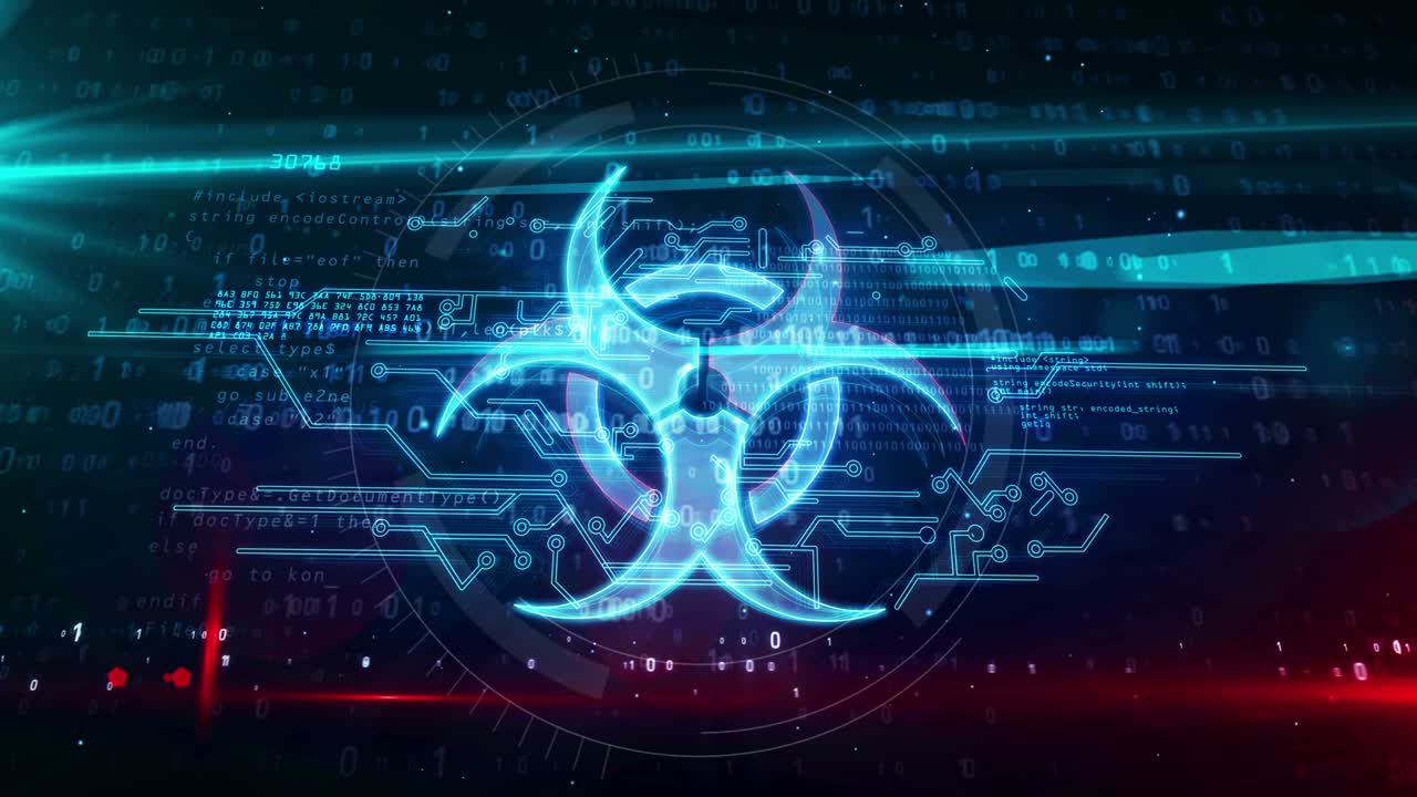 생물학적 위험 기호 (abstract loopable)