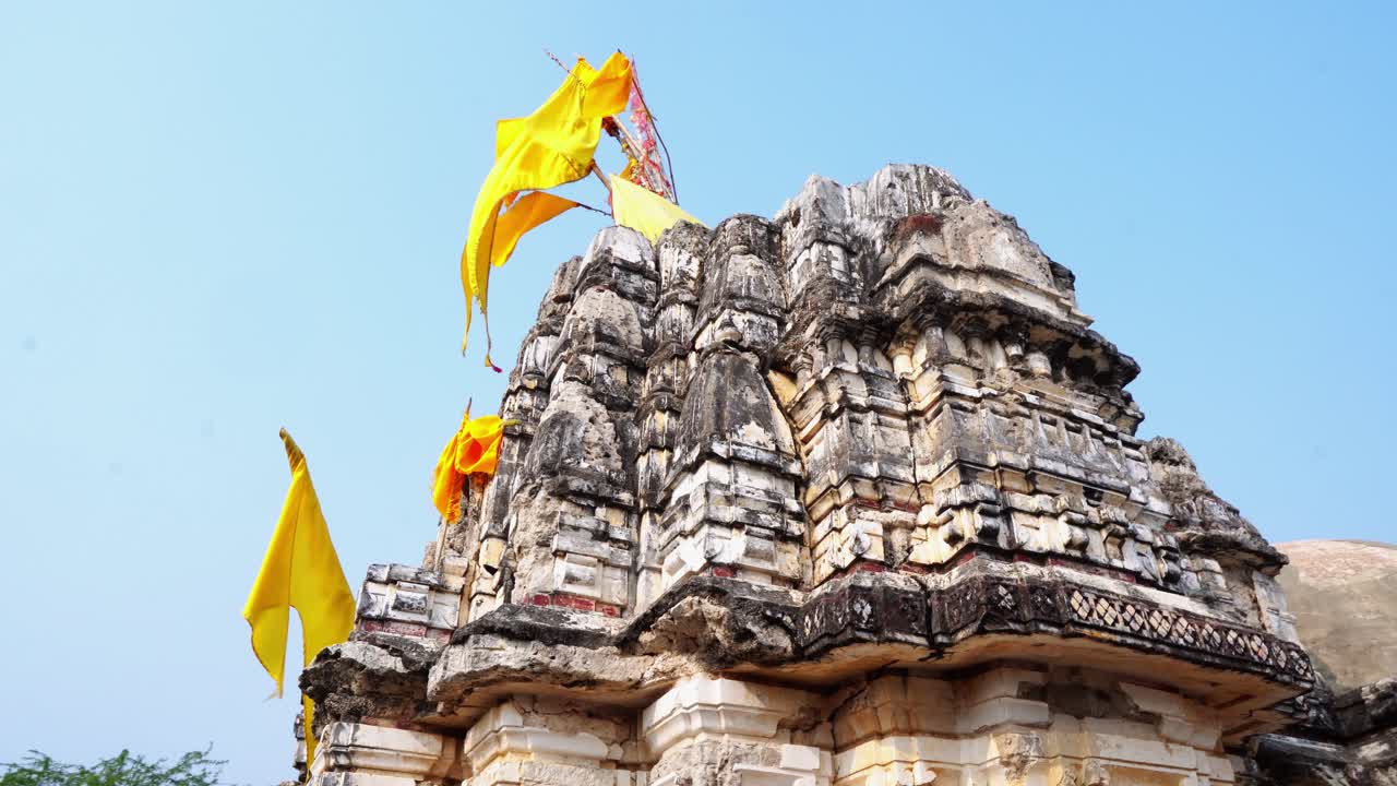 Ancient Splendor The Majestic Exterior of Gori Temple, Nagarparkar, Pakistan