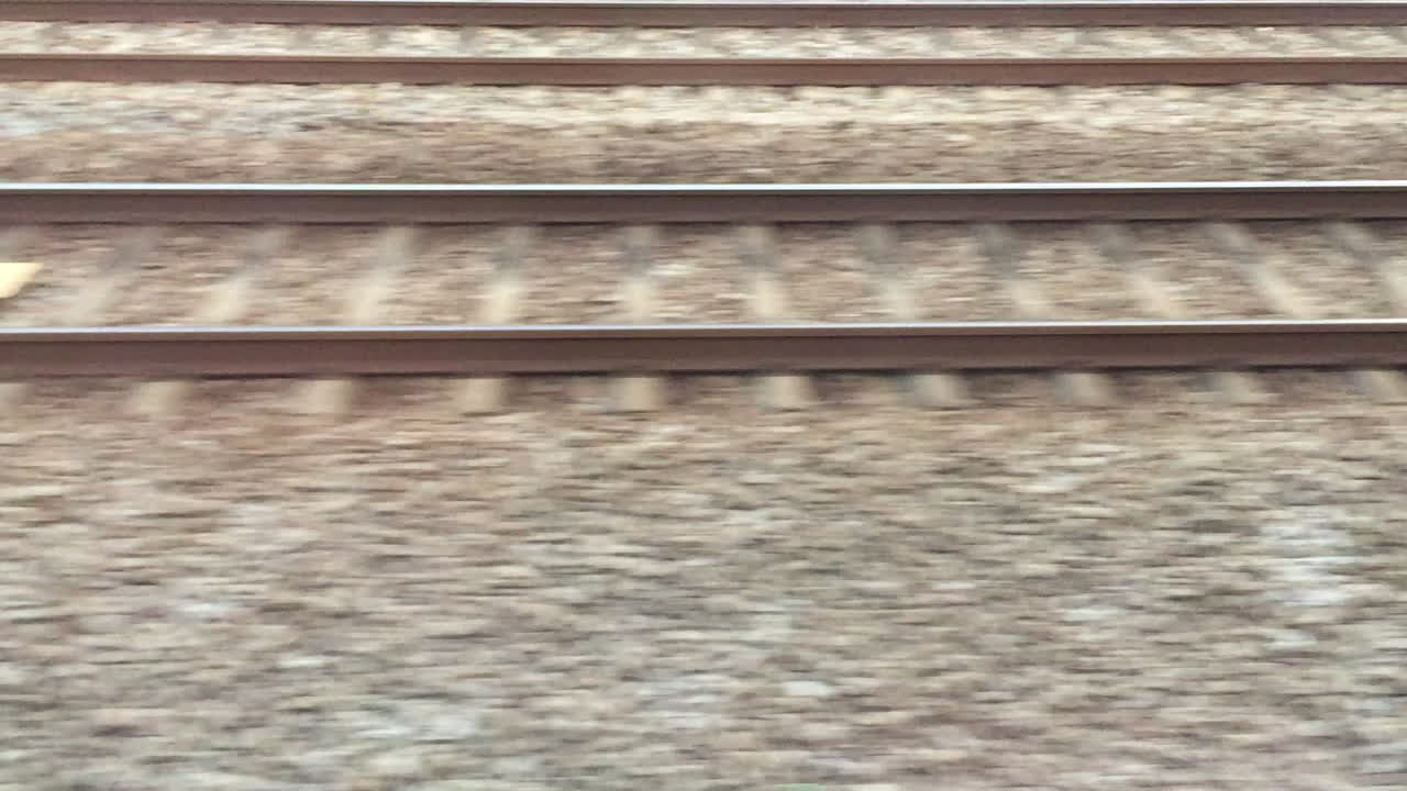 Train ride in Portugal