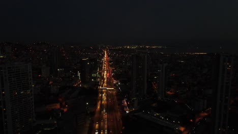 Aerial-Nigth-Roads-Traffic