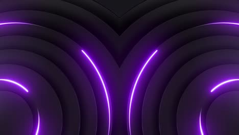 abstract neon circle background