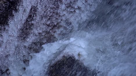 slow motion footage of waterfall