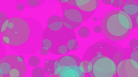 abstract pink and purple circles background