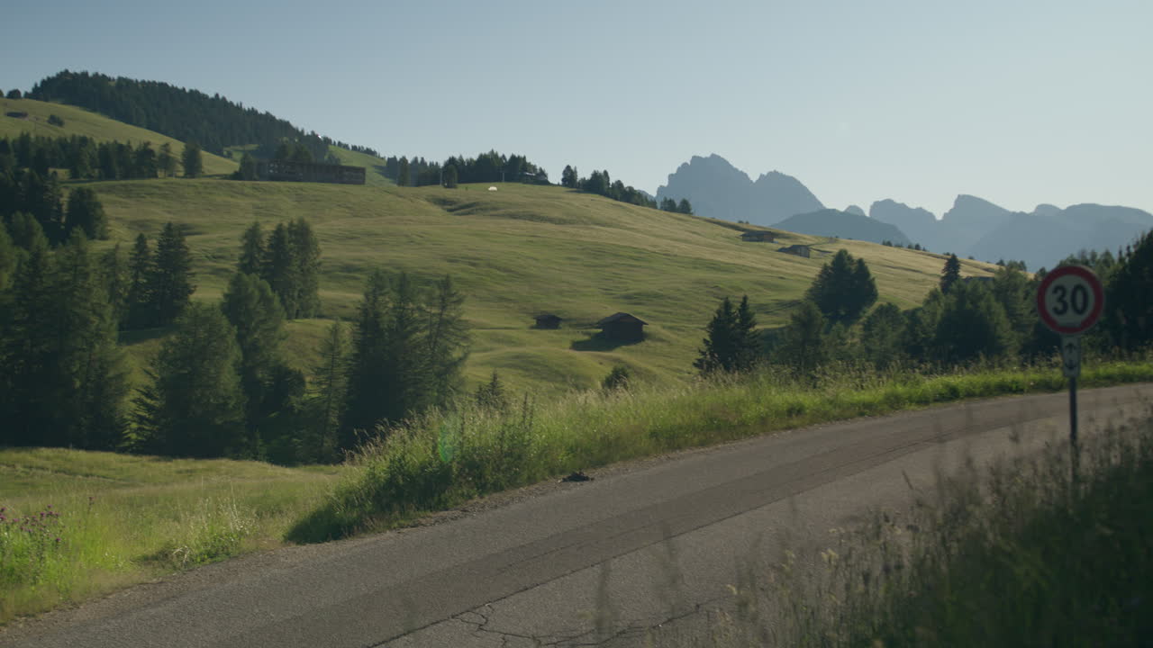 Cinematic video in the Dolomites region of Italy