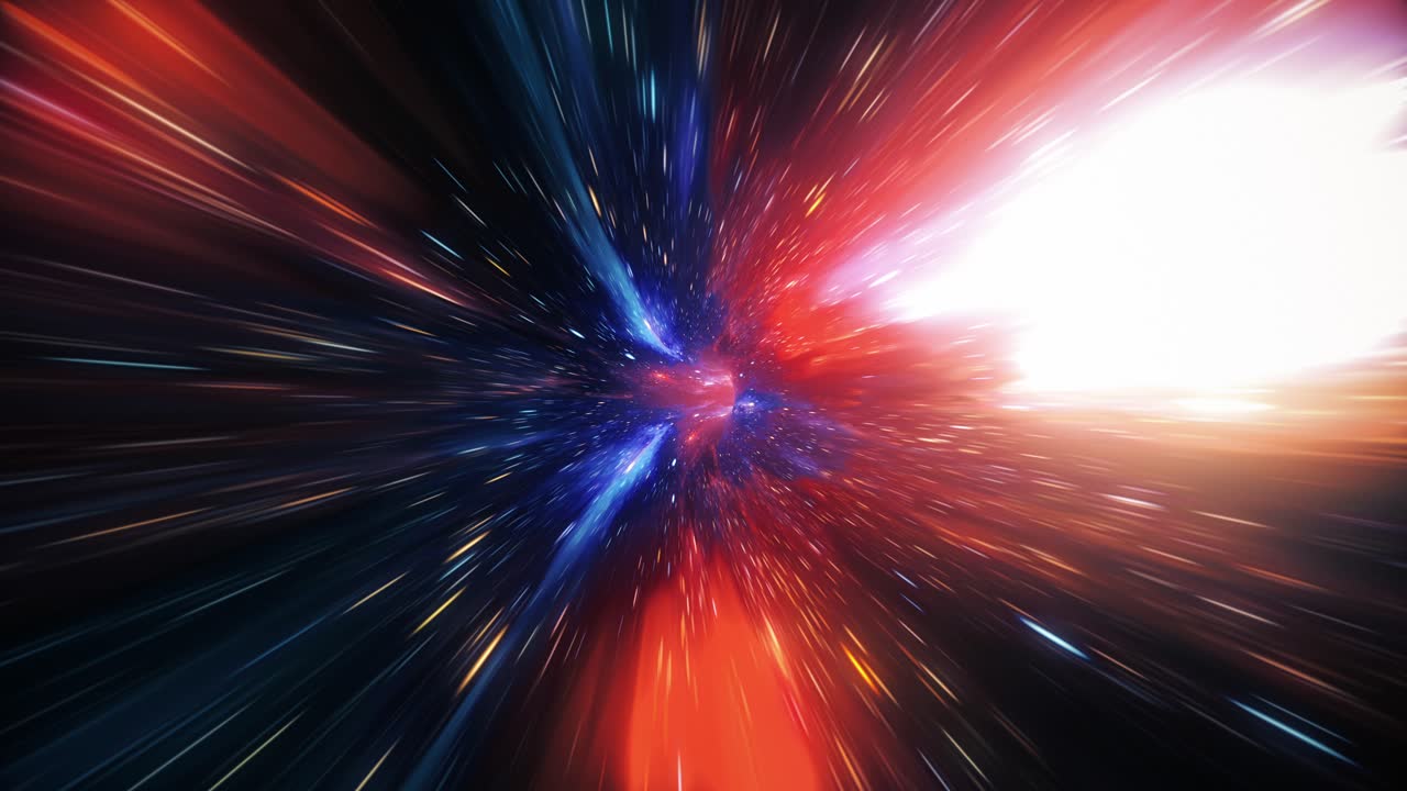 túnel de curvatura del hiperespacio