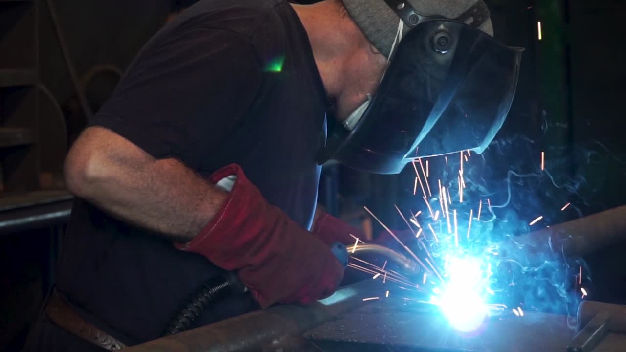 Welder at Work