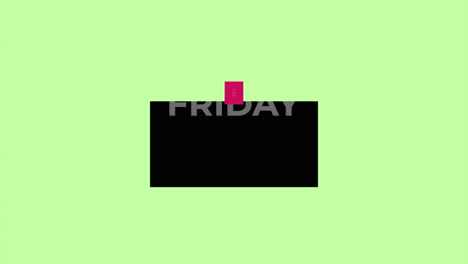 fashion black friday: big sale on green gradient