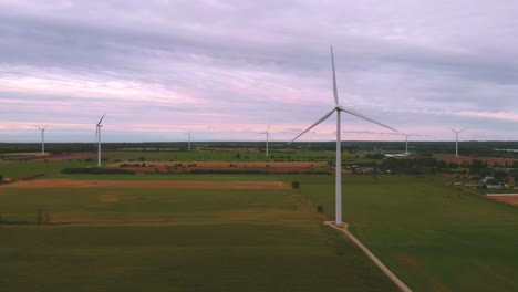 Paisaje-De-Convertidores-De-Energía-Eólica