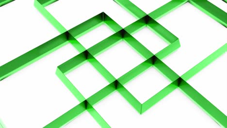 abstract green geometric pattern