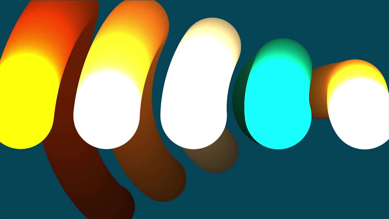 Abstract 3D Geometric Shapes