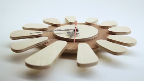 wooden plywood wall clock-3