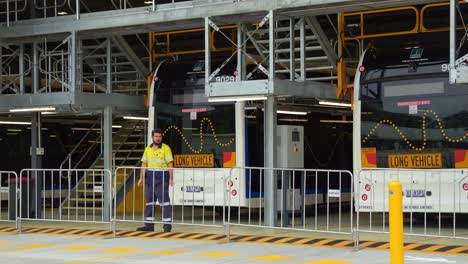the innovative maintenance workshop of brisbane metro depot, queensland's pioneering bus rapid transit system in rochedale.