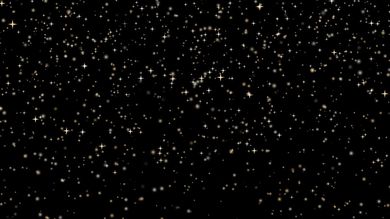 heavy snow drop gold and golden god huge little star