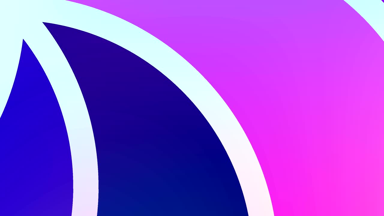 ventilador de tipo objeto circular de varios colores que gira en el sentido de las agujas del reloj, con el punto de anclaje posicionado en la parte superior izquierda y cubre todo el fondo.