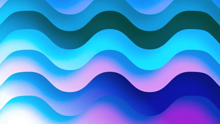 Abstracto Padrão de onda azul e roxo