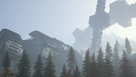 ufo crashed