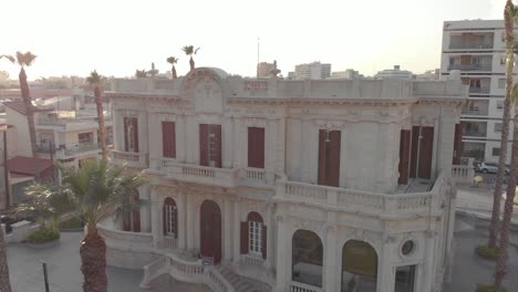 Building-in-Limassol,-Cyprus---Aerial-view