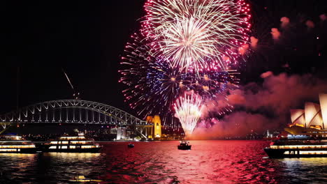 sydney harbour fireworks display