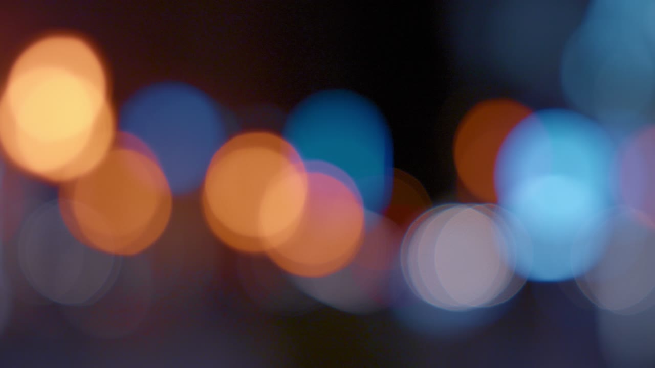 fondo de luces nocturnas borrosas abstractas