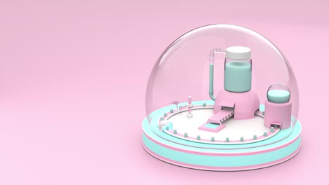 vaccine factory crystal ball.