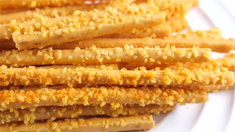 palitos de pan crujientes