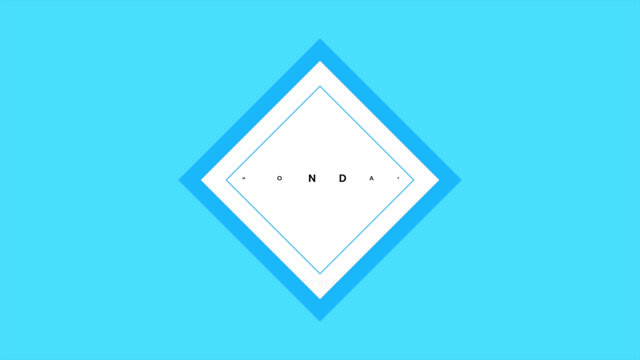 Modern Cyber Monday: Geometric Squares &amp;amp;amp; Blue Depths