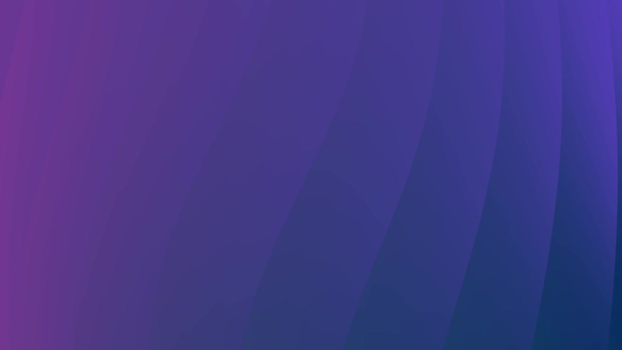 Seamless Loop of Abstract Purple and Blue Gradient with Moving Curves