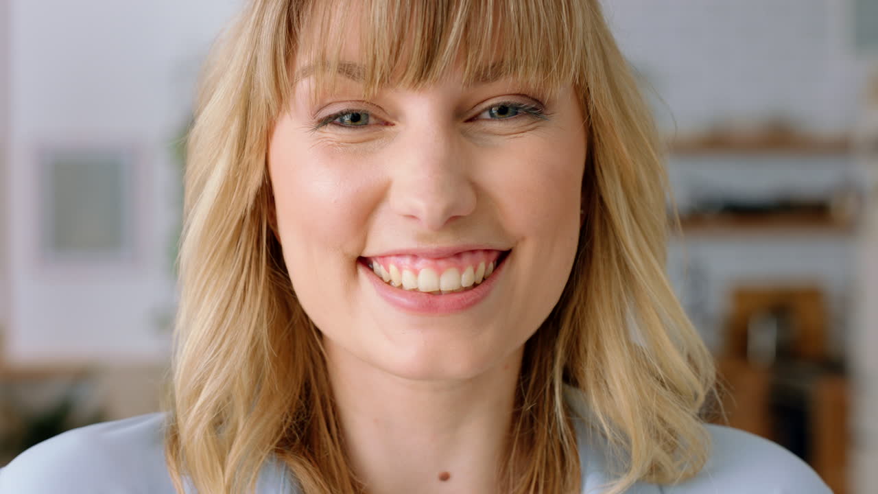 Portrait of a Happy Woman