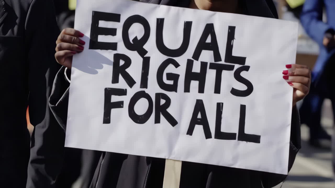 Protest for Equal Rights