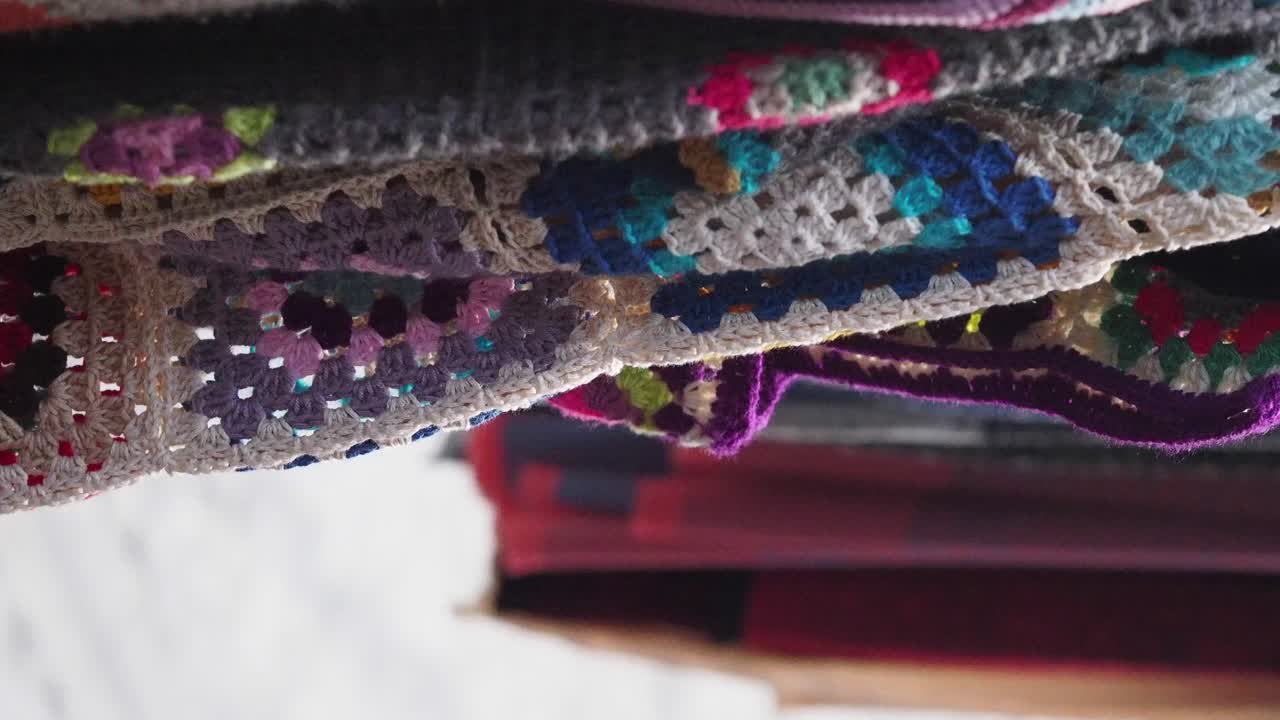 Colorful Crochet Blankets