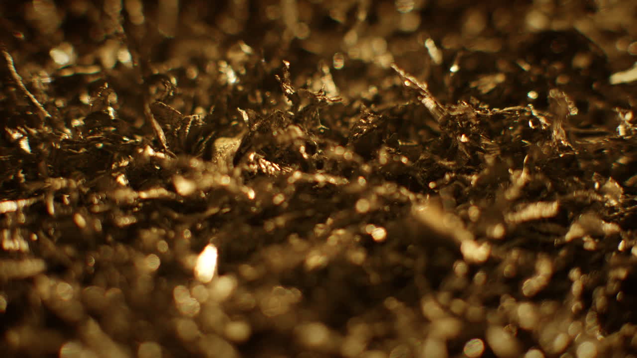 Golden color metal fillings