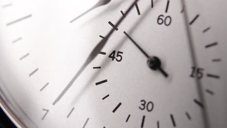 reloj analógico blanco