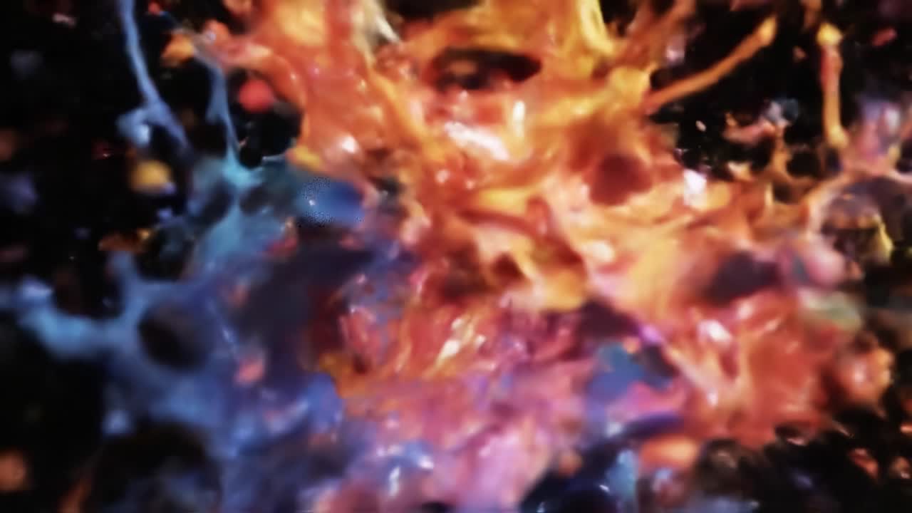 Colorful Paint Explosion