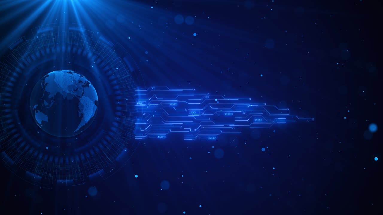 Globe virtual planet earth digital technology cyberspace earth planet hologram world map paths world