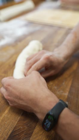 la masa para amasar