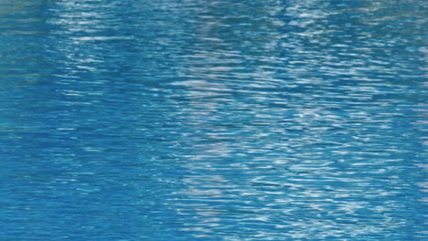 surface of blue swimming pool