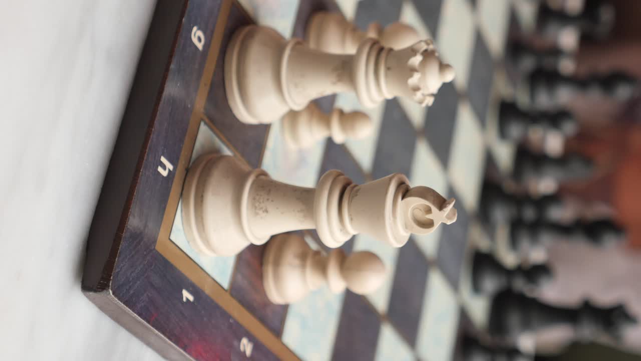 juego de ajedrez en curso