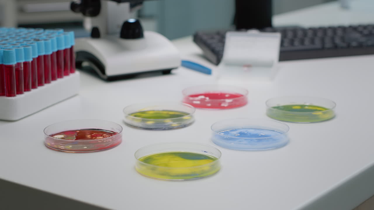 Laboratory Equipment and Petri Dishes