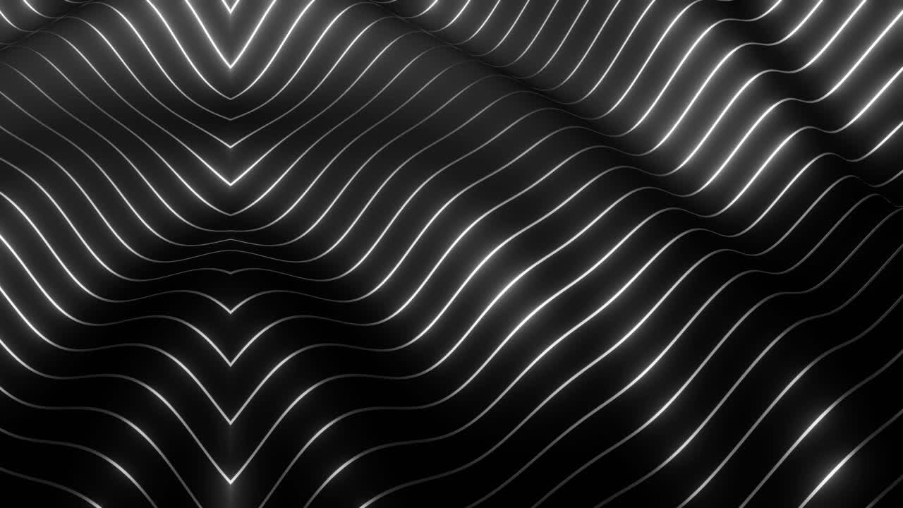 Abstract Wave Lines