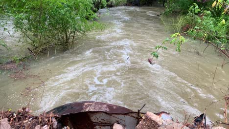 aftermath of tropical storm imelda