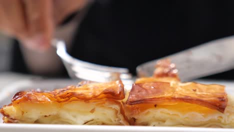 eating borek
