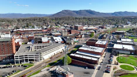 aerial-pullout-johnson-city-tennessee