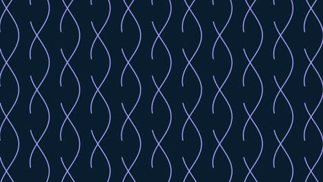 dynamic waves abstract blue and green pattern with curved lines on dark background