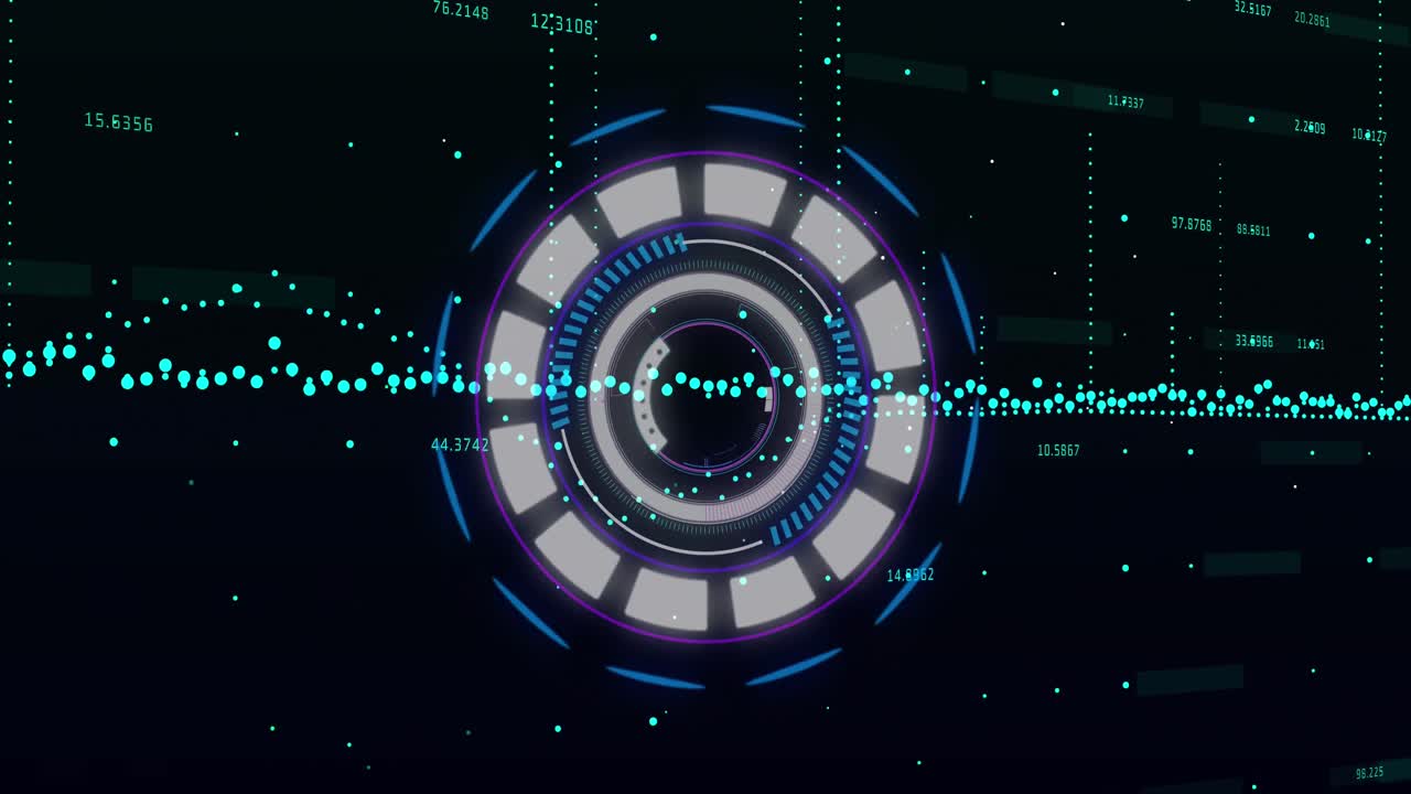 범위 스캐닝을 통한 데이터 처리 애니메이션