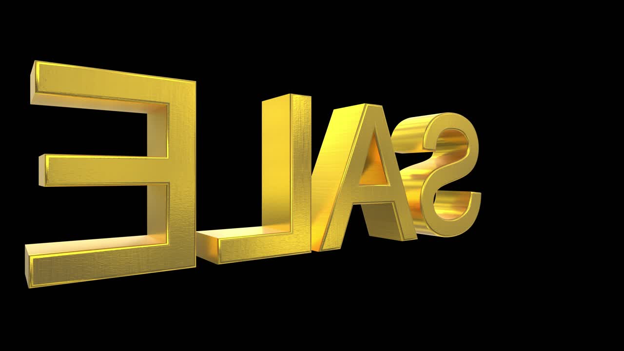 texto de venta girar compras comercio ventas minoristas bucle 4k