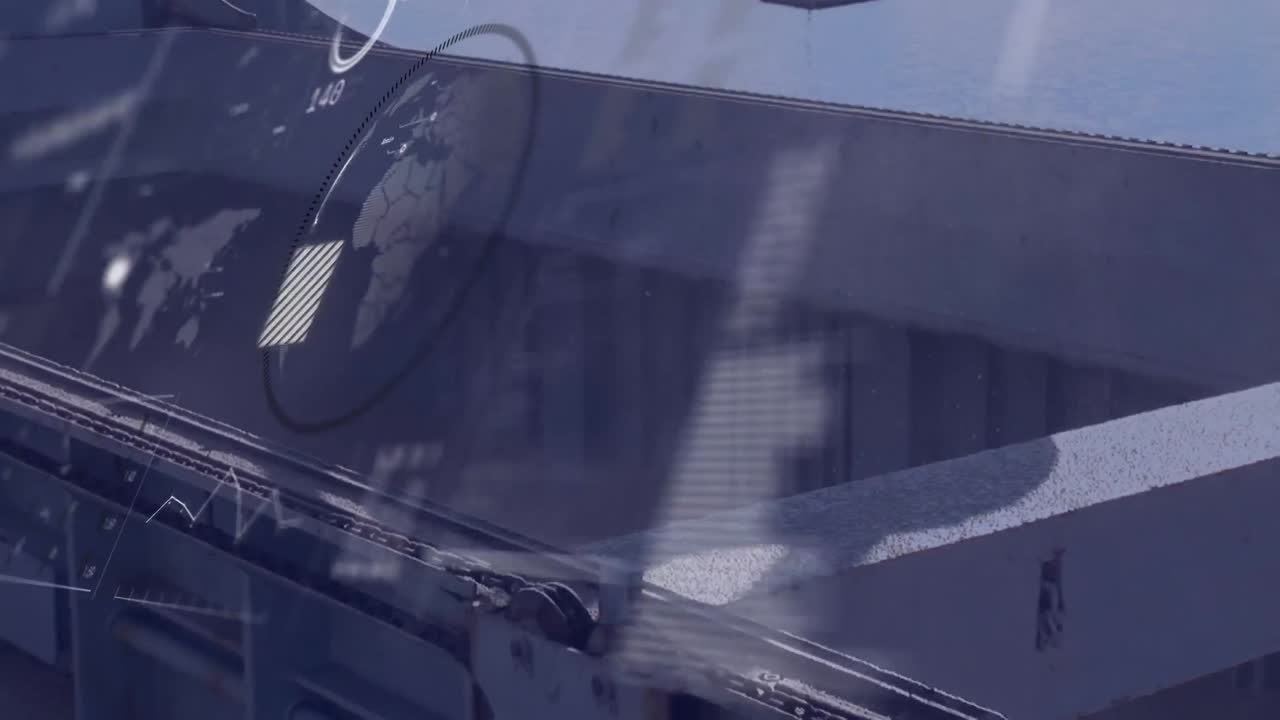 포트 및 데이터 처리의 애니메이션