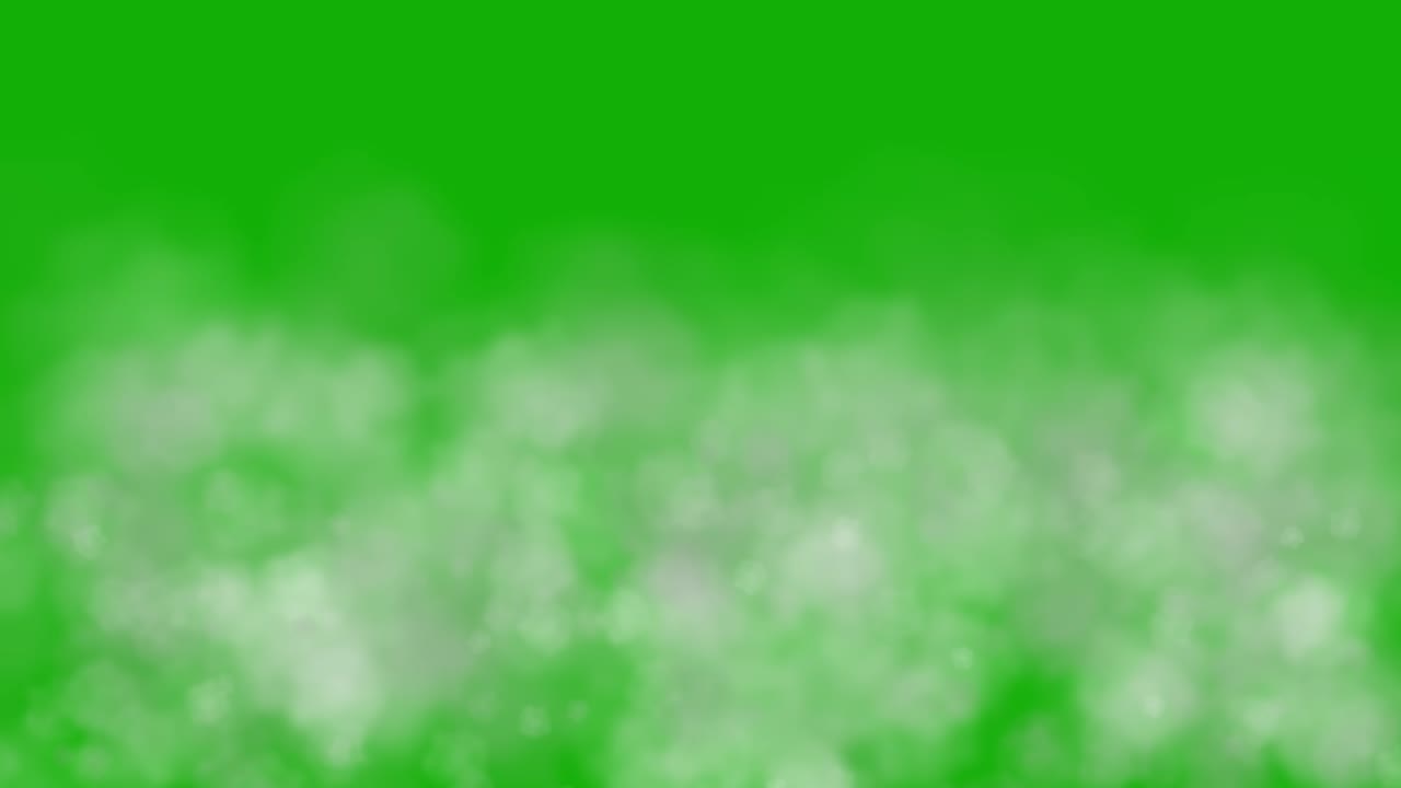 gráficos de movimiento de humo ascendente con fondo de pantalla verde